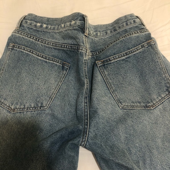 ALLSAINTS BOYS CUT RAW HEM JEANS 29 - Picture 3 of 4